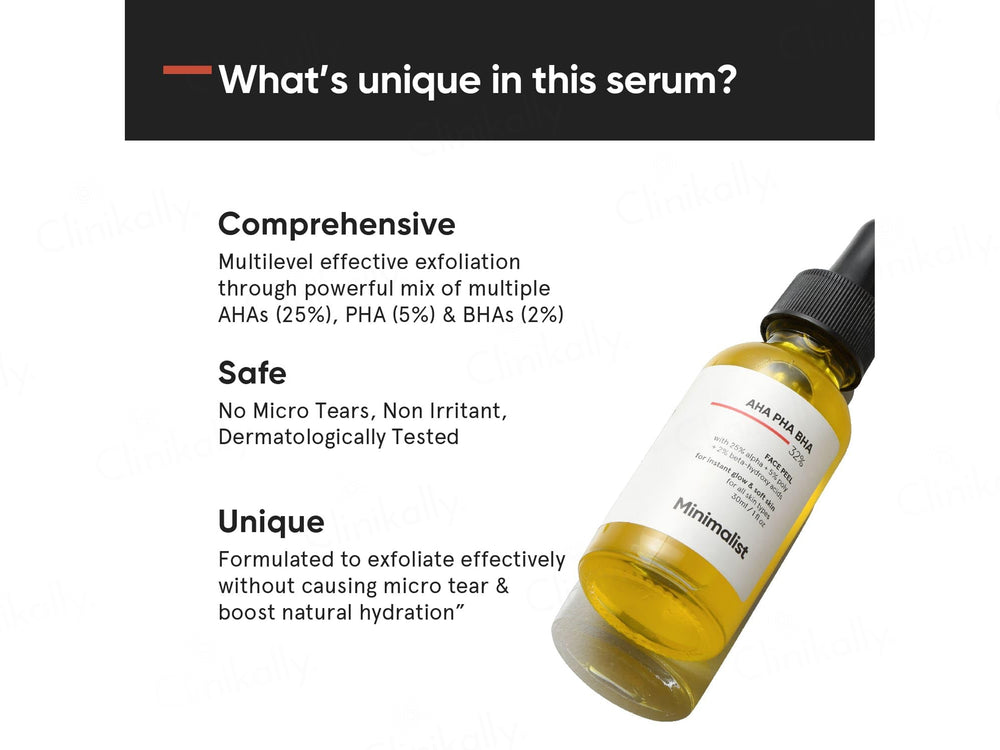 Minimalist 32% AHA PHA BHA Face Peel