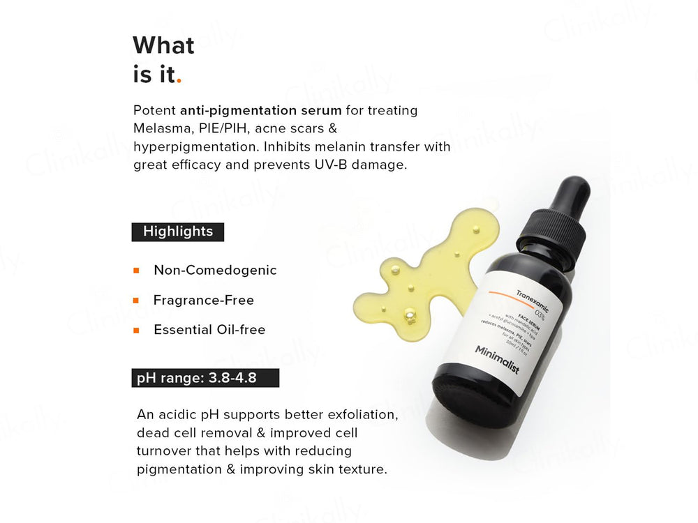 Minimalist 3% Tranexamic Face Serum