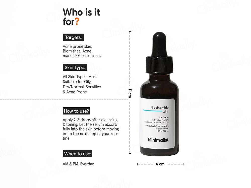 Minimalist 5% Niacinamide Face Serum