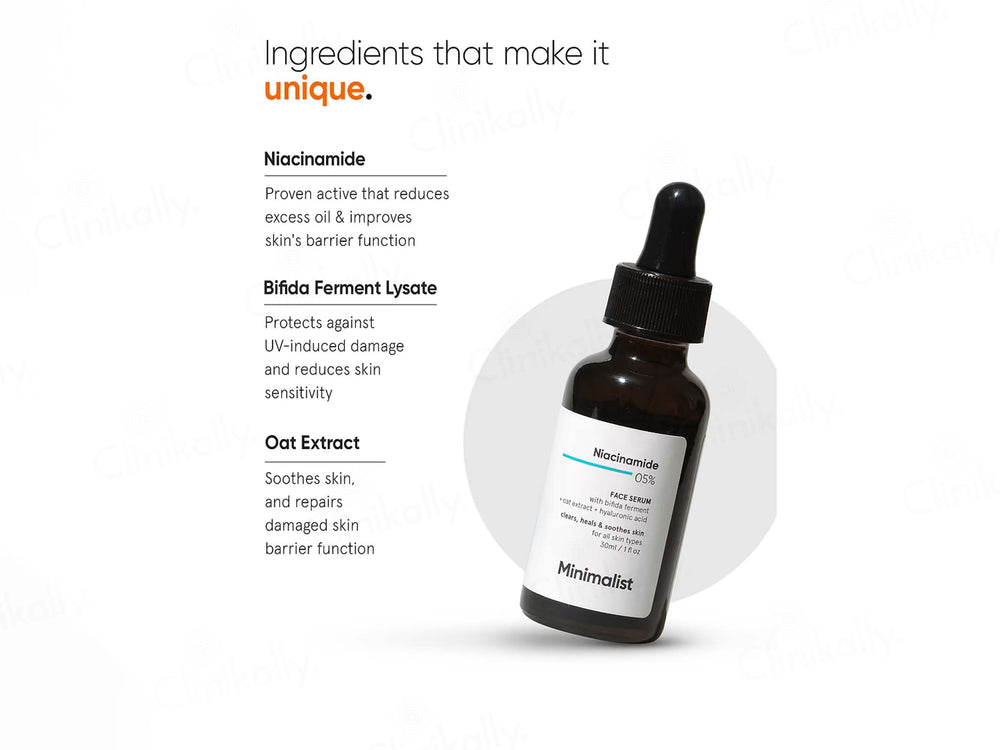 Minimalist 5% Niacinamide Face Serum