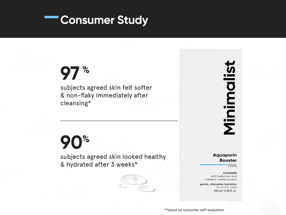 Minimalist Aquaporin Booster 0.5% Cleanser