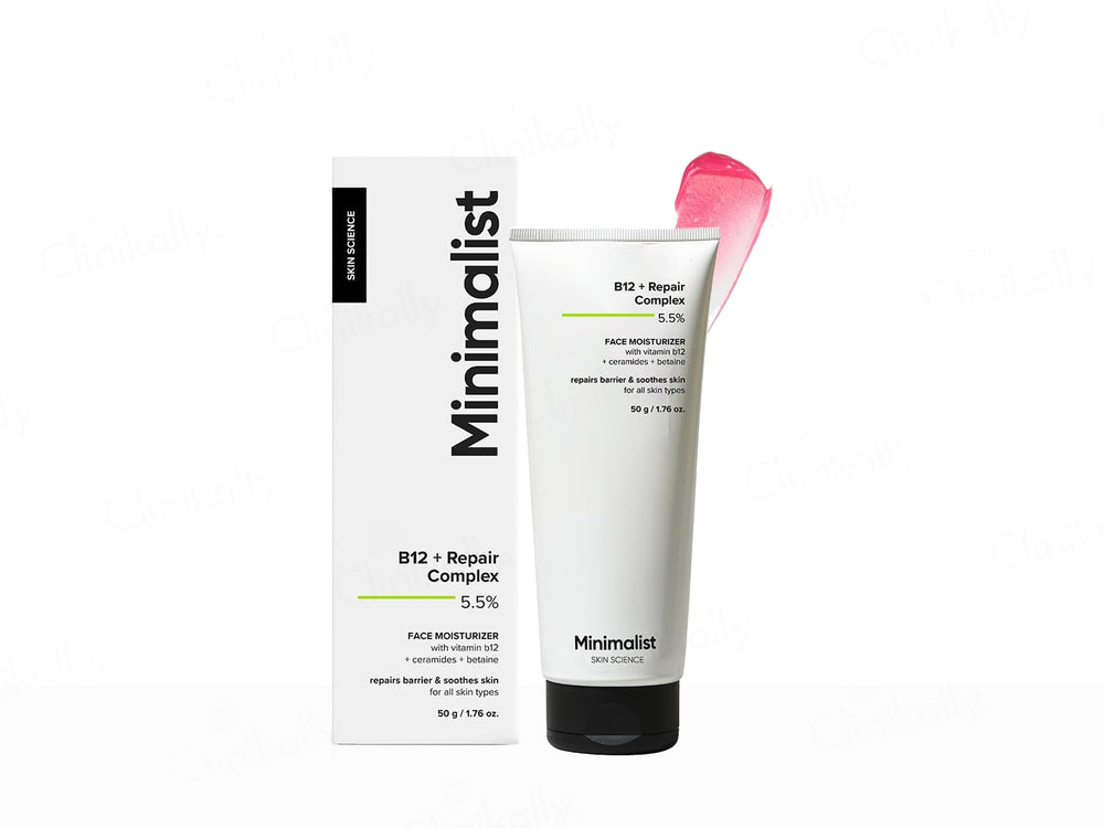 Minimalist B12 + Repair Complex 5.5% Face Moisturizer