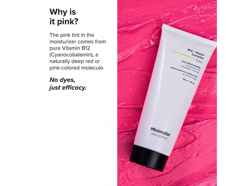 Minimalist B12 + Repair Complex 5.5% Face Moisturizer