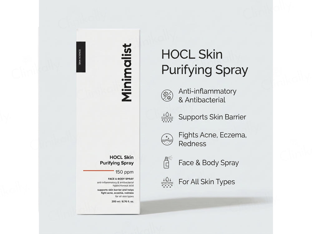 Minimalist HOCL Skin Purifying Face & Body Spray