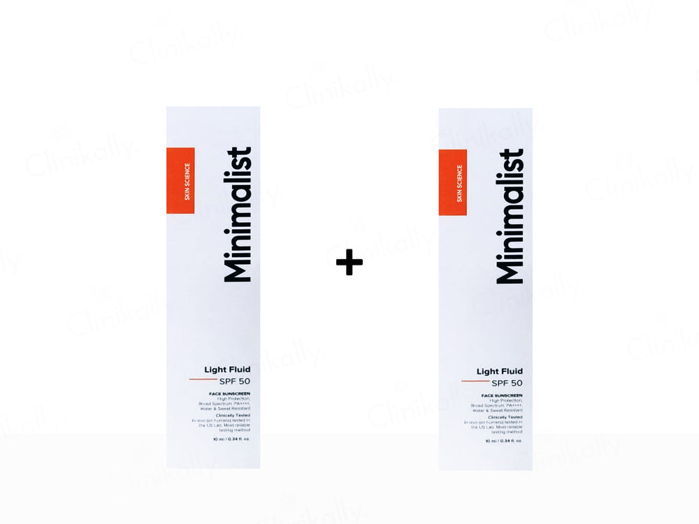 Minimalist Light Fluid Face Sunscreen SPF 50 PA++++