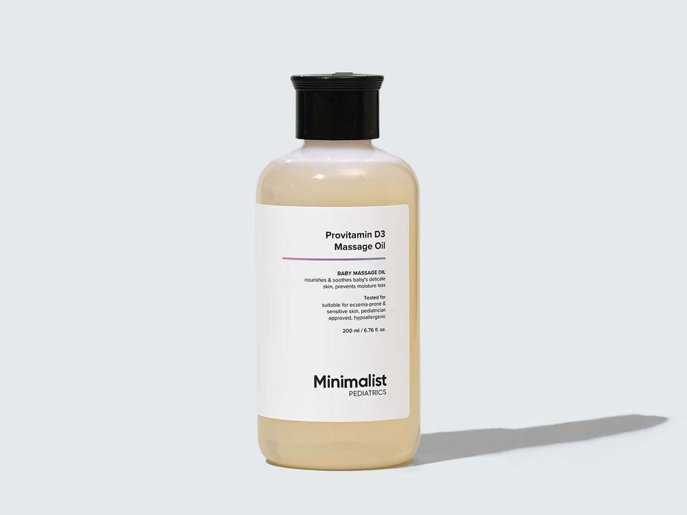 Minimalist Pediatrics Provitamin D3 Baby Massage Oil
