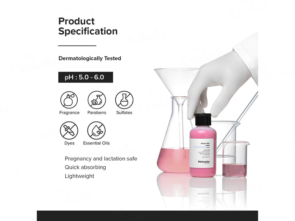 Minimalist Vitamin B12 + NMF 3% Face Toner