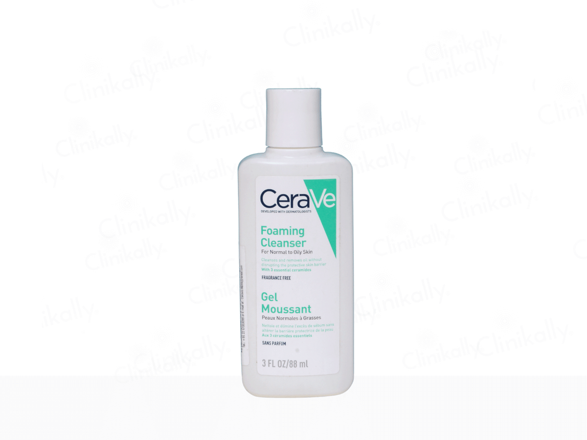 Buy CeraVe Foaming Cleanser for Normal to Oily Skin Online
