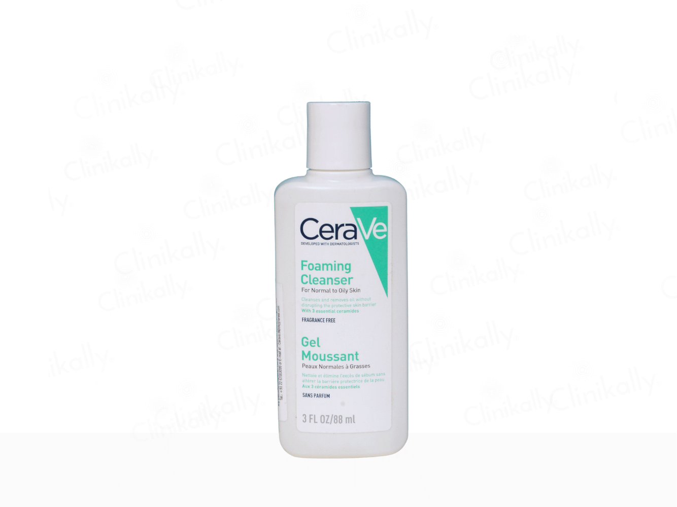 Cerave Foaming Cleanser (For Normal To Oily Skin) - Clinikally