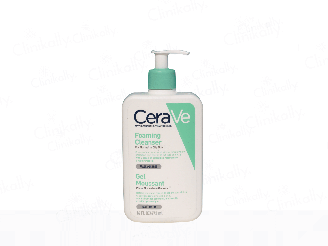 Cerave Foaming Cleanser (For Normal To Oily Skin) - Clinikally