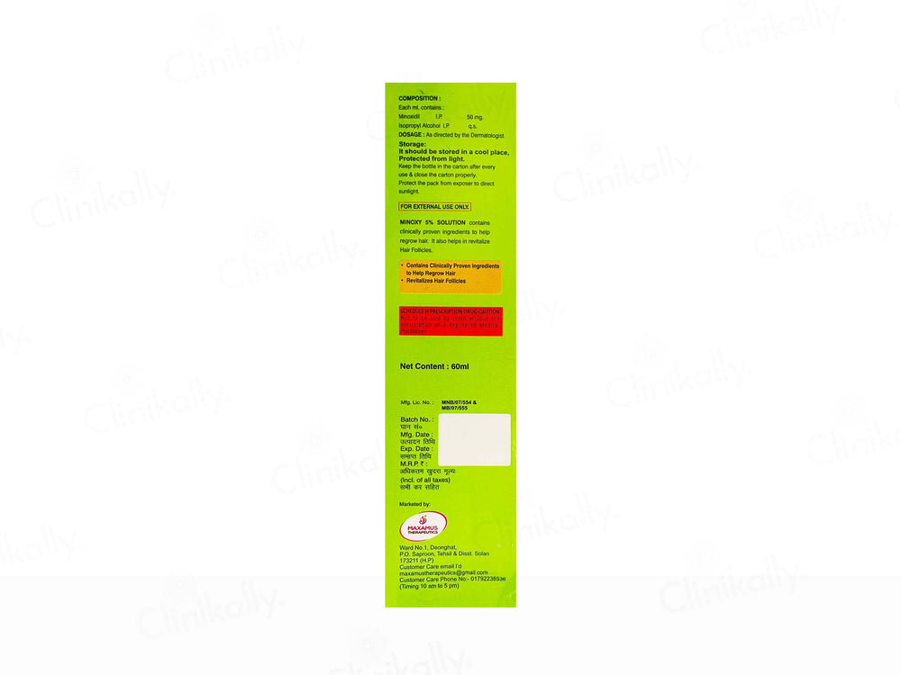 Minoxy-5 Topical Solution