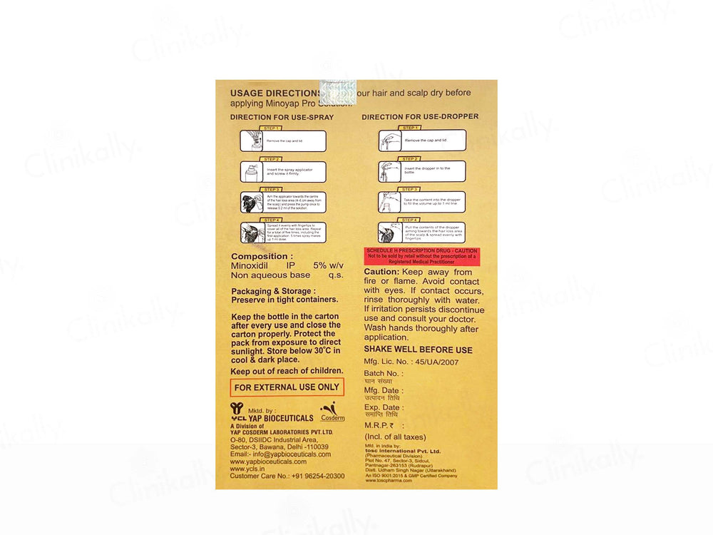 Minoyap Pro Topical Solution