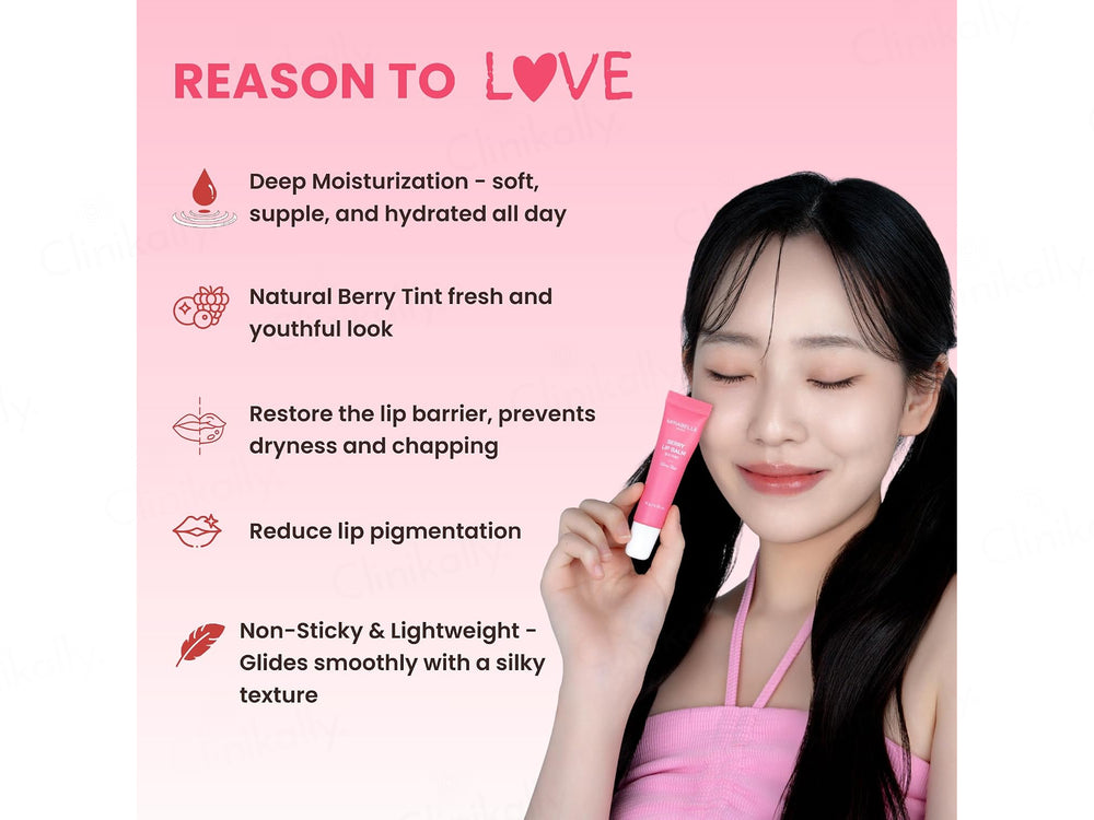 Mirabelle Korea Berry Lip Balm - Glow Tint