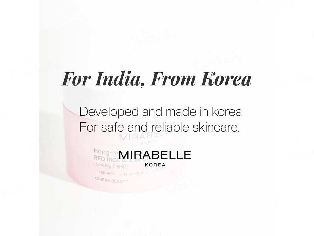 Mirabelle Korea Hong-Ssal Red Rice All In One Cream