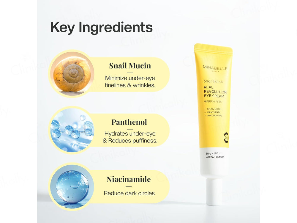 Mirabelle Korea Snail Miin Real Revolution Eye Cream