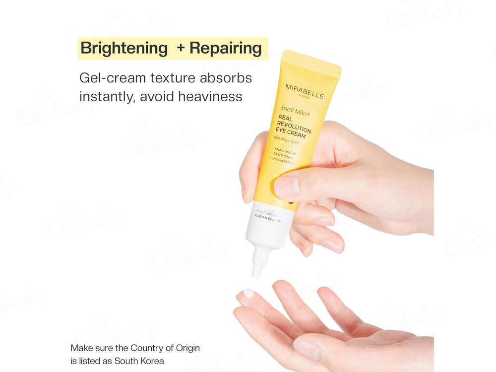 Mirabelle Korea Snail Miin Real Revolution Eye Cream