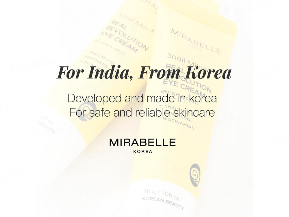 Mirabelle Korea Snail Miin Real Revolution Eye Cream