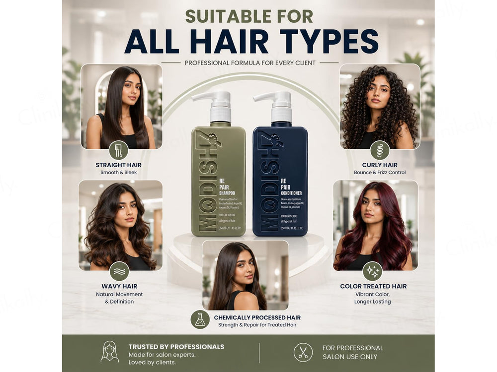 Modish7 Repair Shampoo + Conditioner Combo