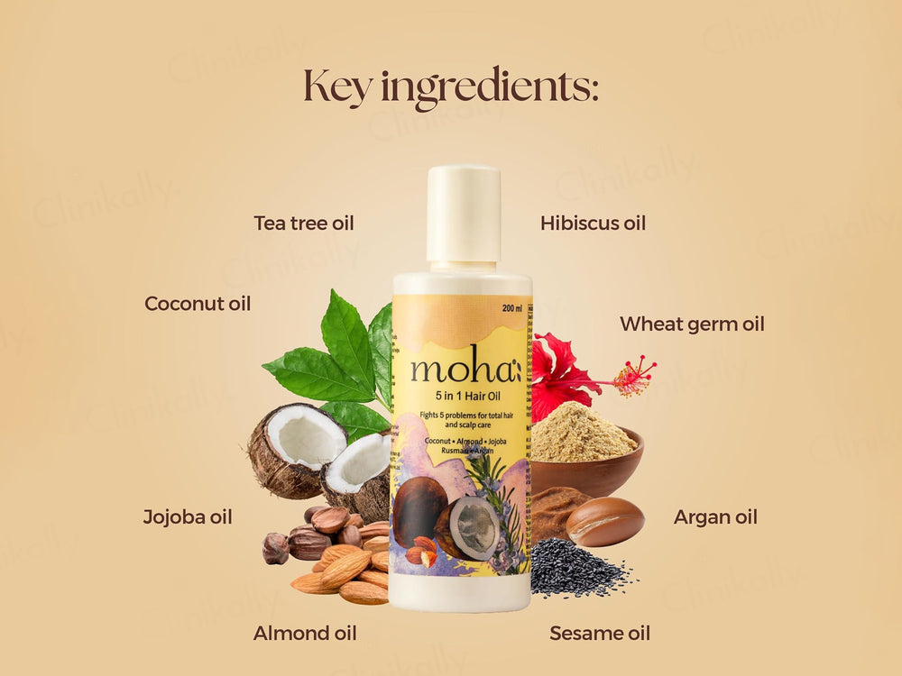 Moha: 5 In 1 Hair Oil