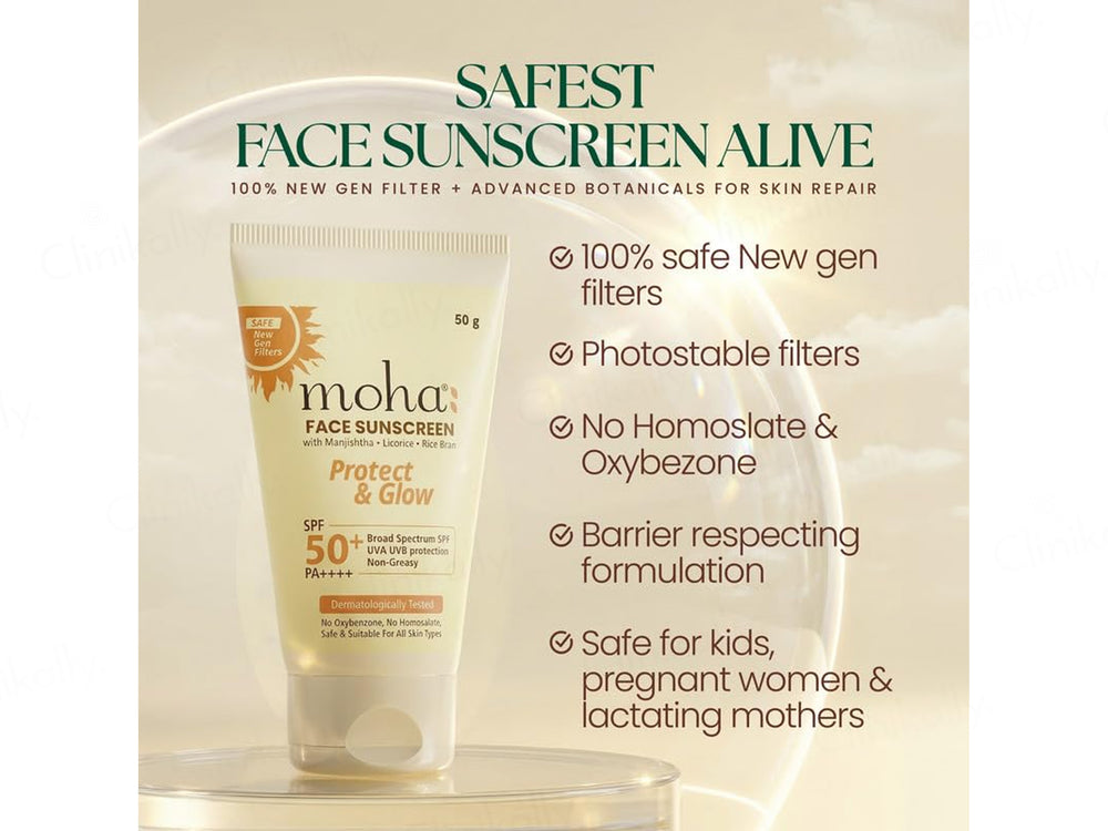 Moha: Face Sunscreen SPF 50+ PA++++