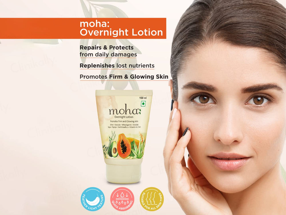 Moha: Overnight Firming & Glowing Skin Lotion