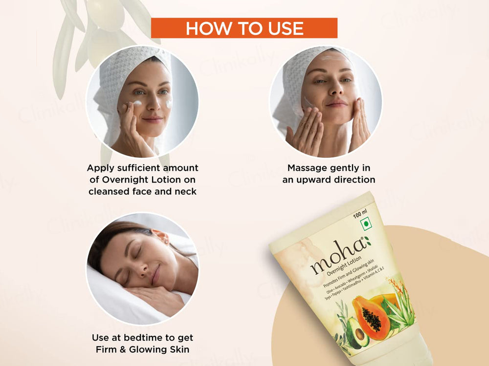 Moha: Overnight Firming & Glowing Skin Lotion