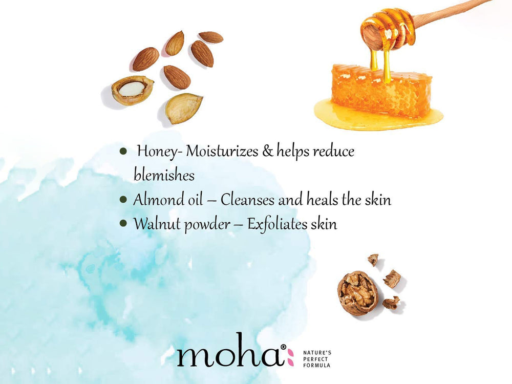 Moha: Scrub Soap (Pack Of 3)