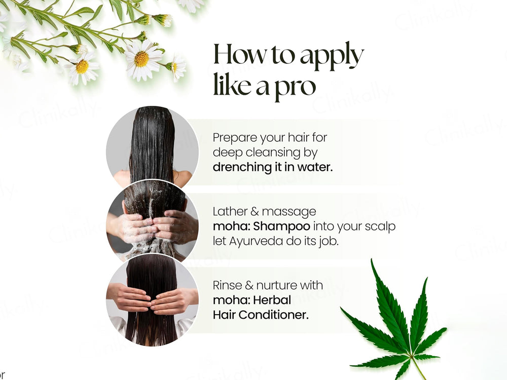 Moha: Shikakai & Bhringraj Anti Hair Fall Shampoo