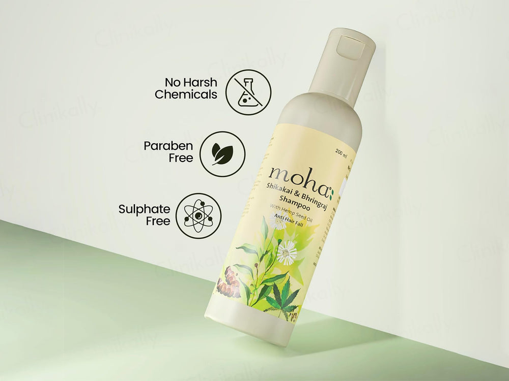 Moha: Shikakai & Bhringraj Anti Hair Fall Shampoo
