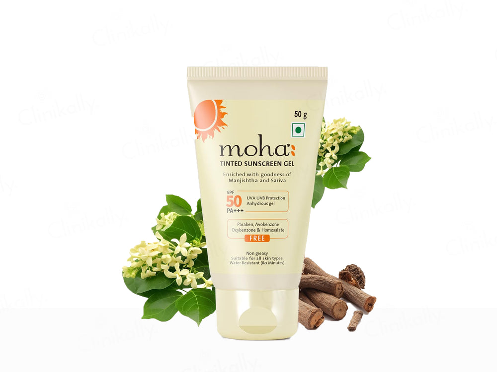 Moha: Tinted Sunscreen Gel SPF 50 PA+++