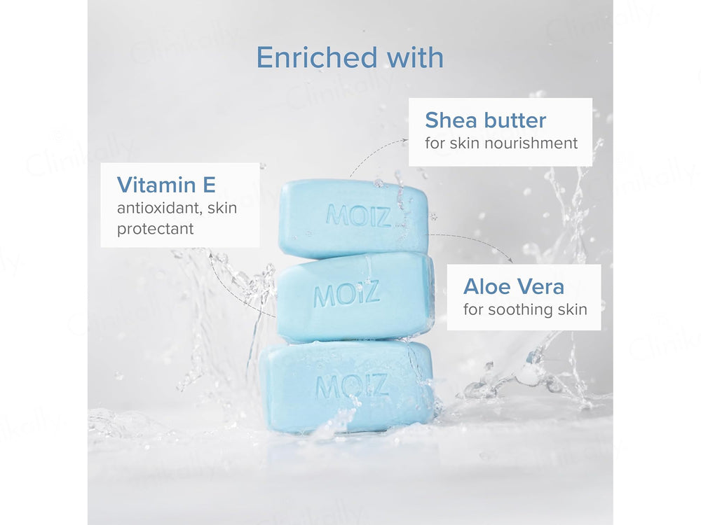 Moiz Syndet Gentle Cleansing & Moisturizing Bathing Bar