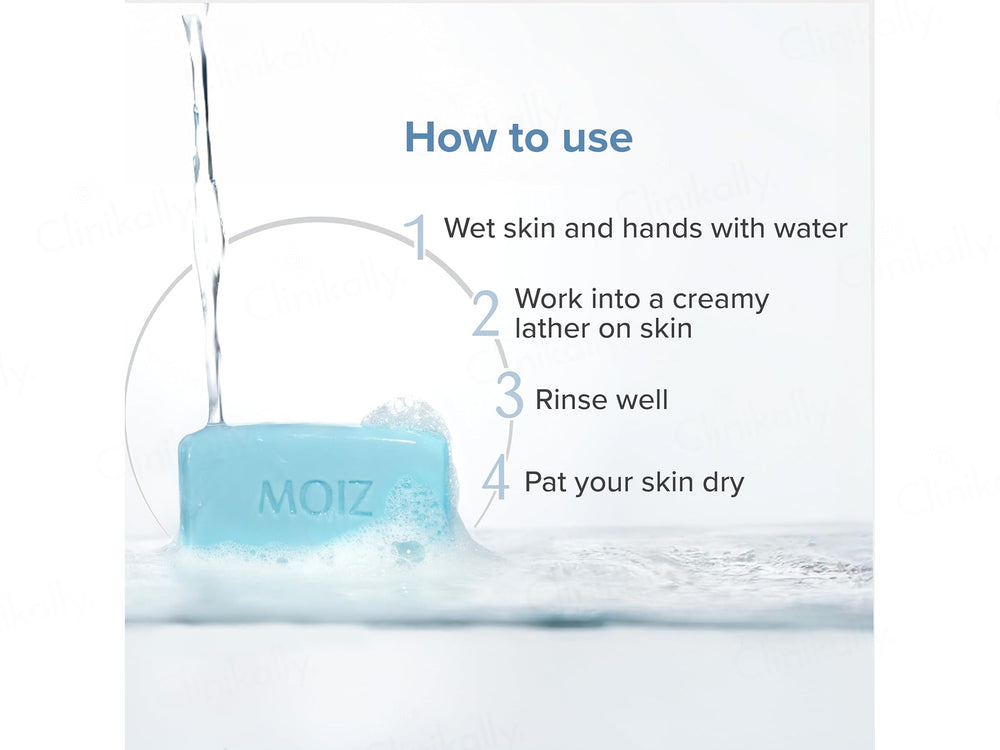 Moiz Syndet Gentle Cleansing & Moisturizing Bathing Bar