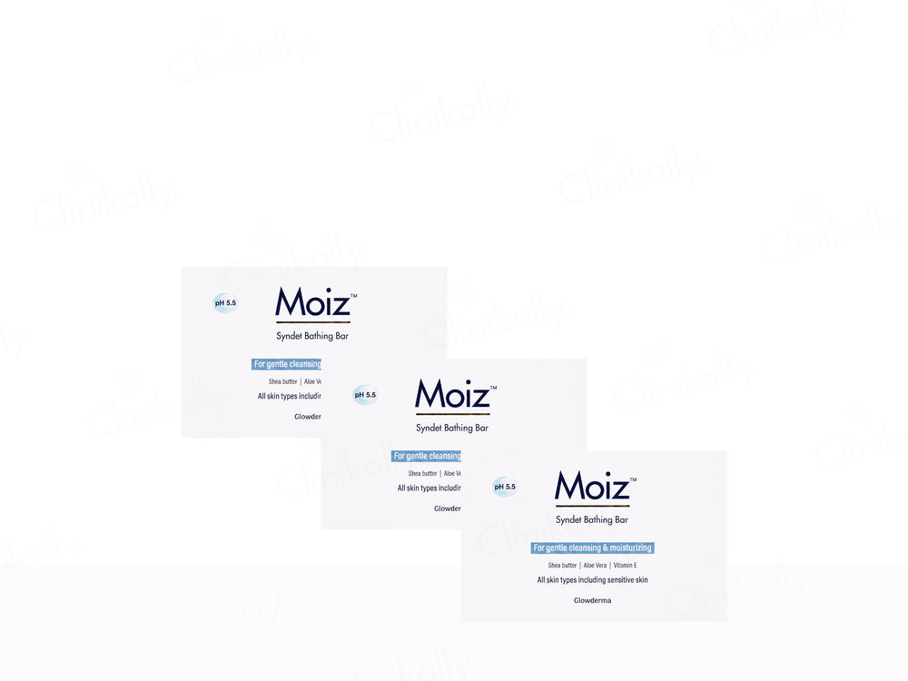 Moiz Syndet Gentle Cleansing & Moisturizing Bathing Bar