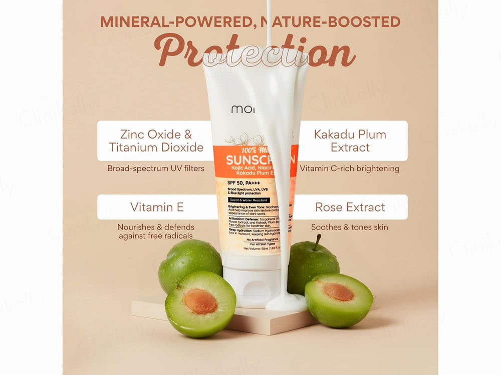 Momora 100% Mineral Sunscreen SPF 50 PA+++