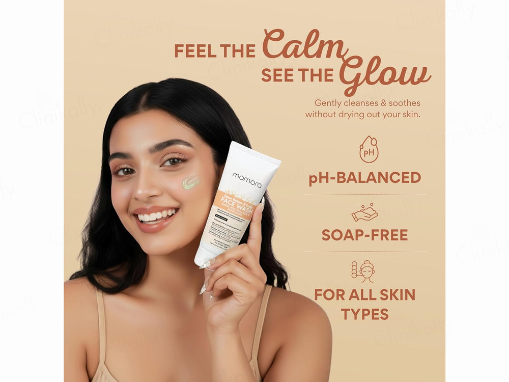Momora Sebum Balance & Soothe Gentle Cleanse Face Wash