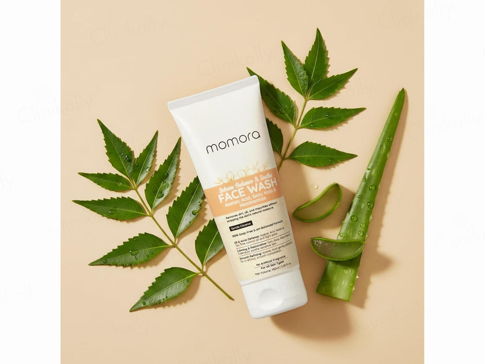 Momora Sebum Balance & Soothe Gentle Cleanse Face Wash