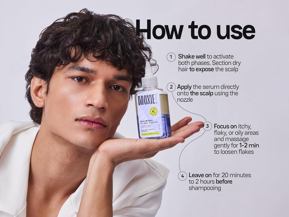 Moxie Beauty Dandruff Detox Pre-Wash Treatment Serum