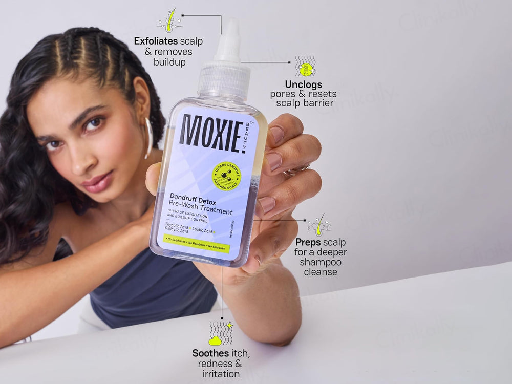 Moxie Beauty Dandruff Detox Pre-Wash Treatment Serum