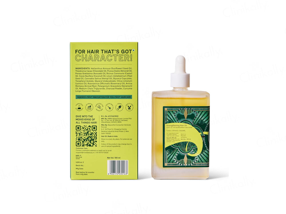 Moxie Beauty Oil Mighty Strengthening Hair Oil