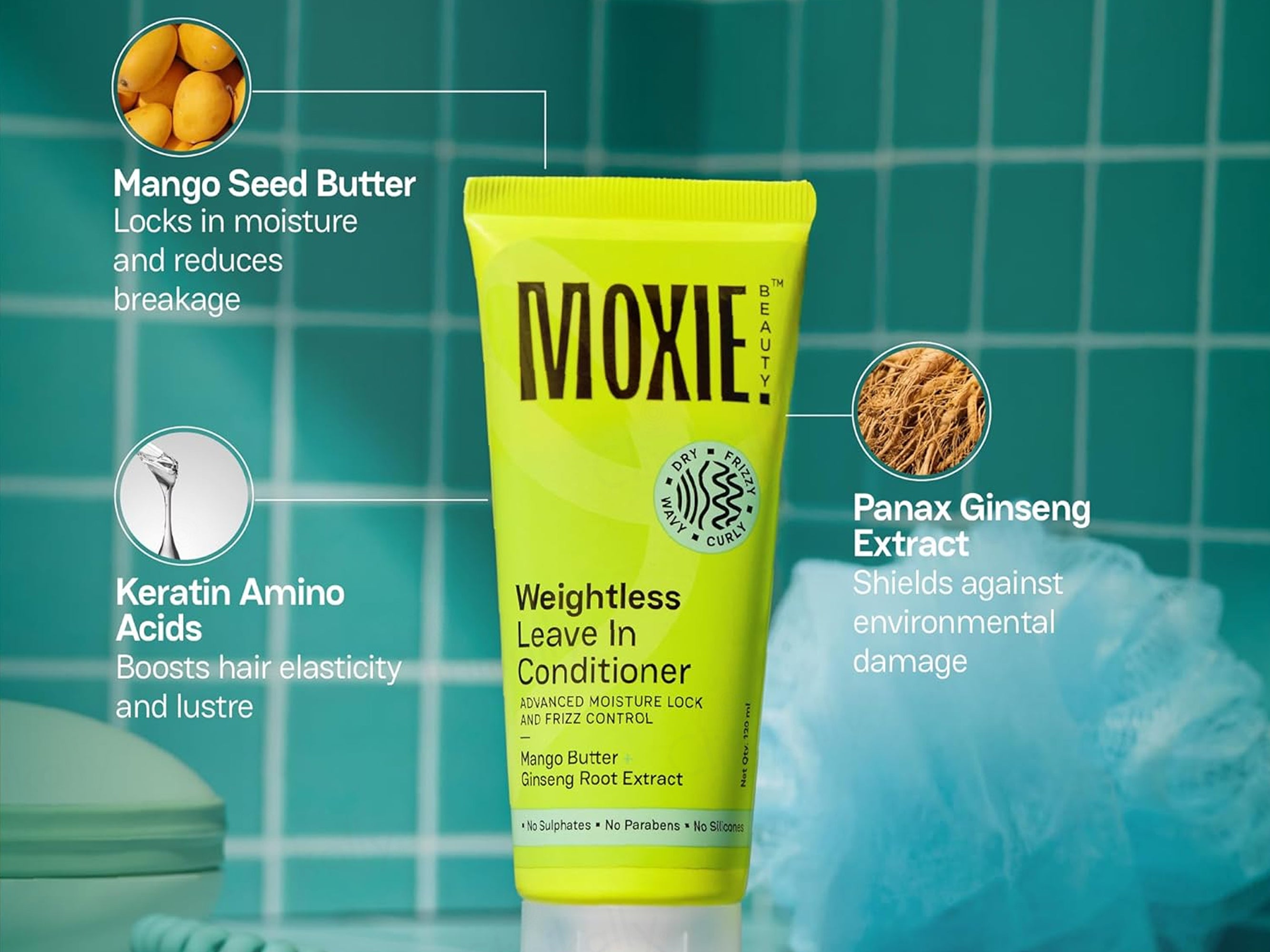 Moxie Beauty Weightless Leave-In Hair Conditioner