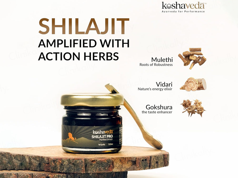 MuscleBlaze Koshaveda Shilajit Pro Resin