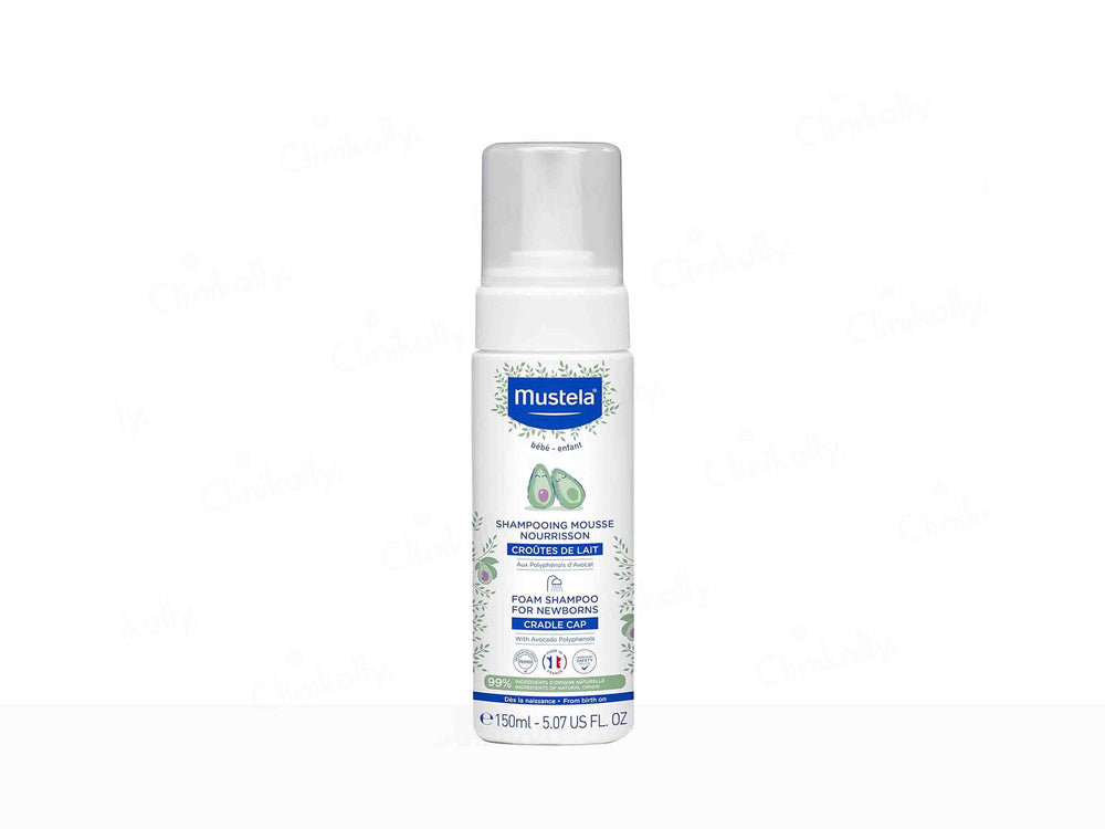 Mustela Baby Foam Shampoo For Newborns