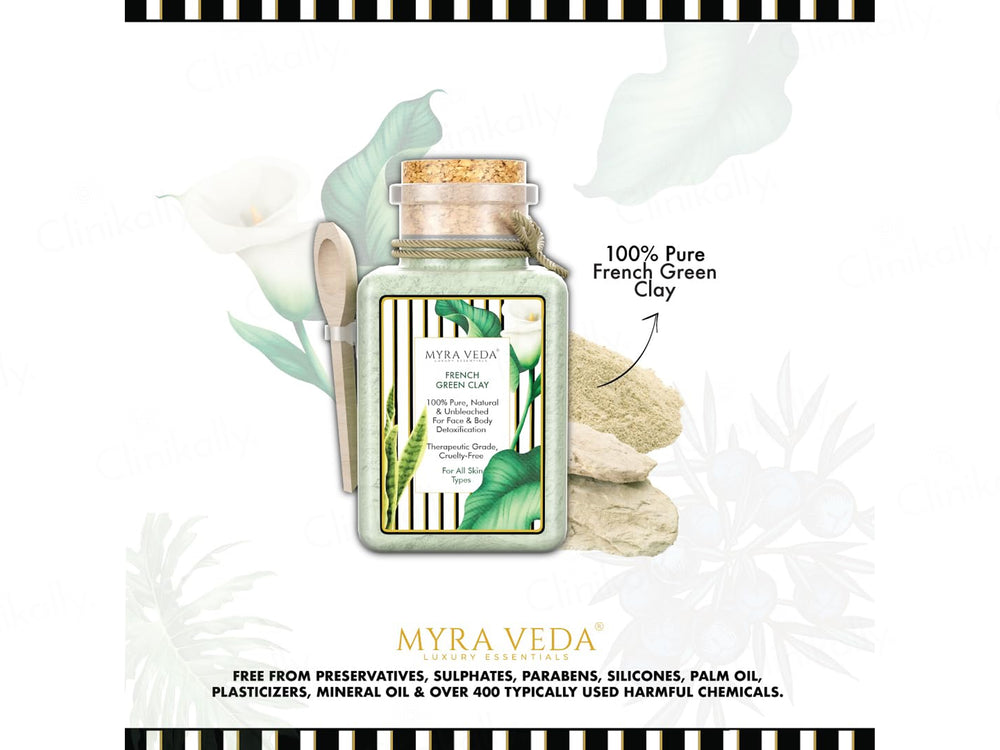 Myra Veda 100% Pure French Green Clay