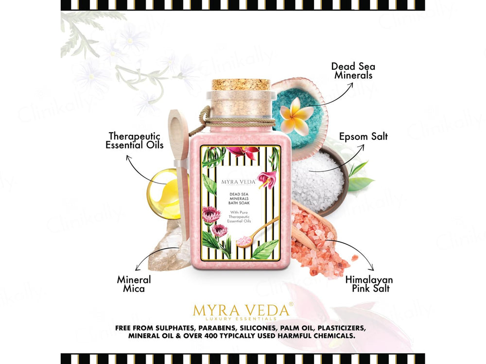 Myra Veda Dead Sea Minerals Bath Soak