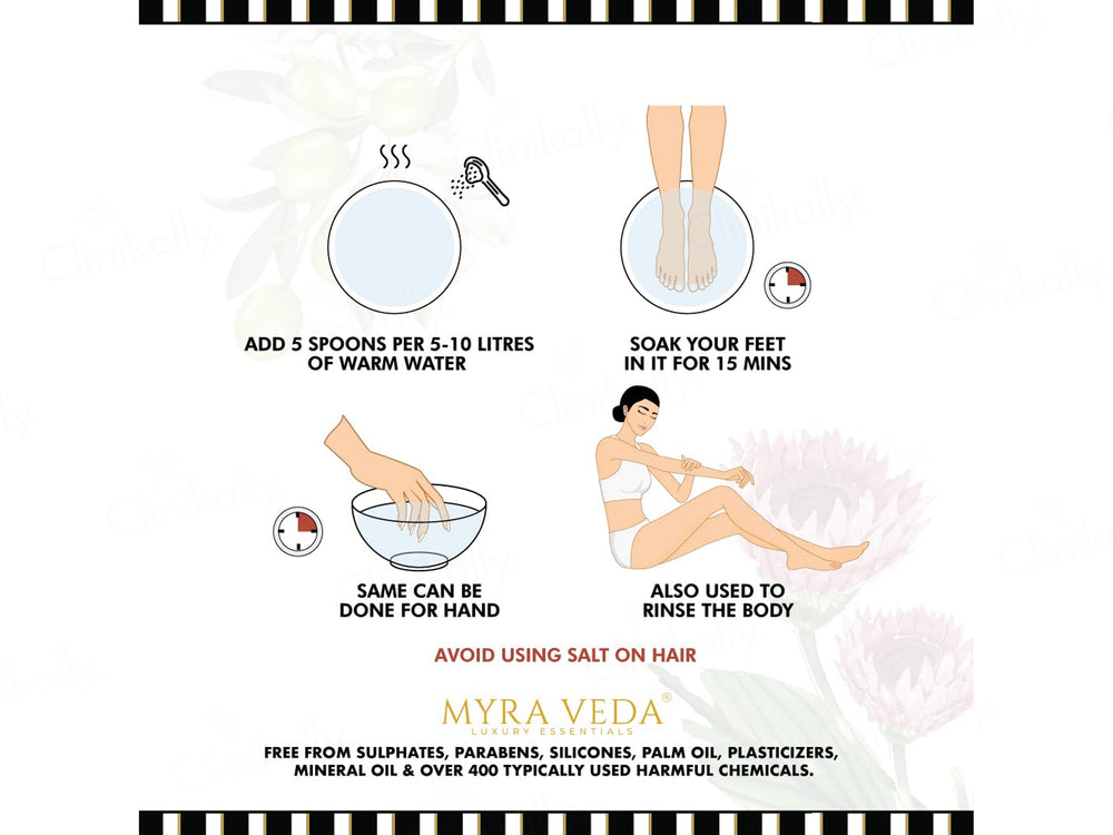 Myra Veda Dead Sea Minerals Bath Soak