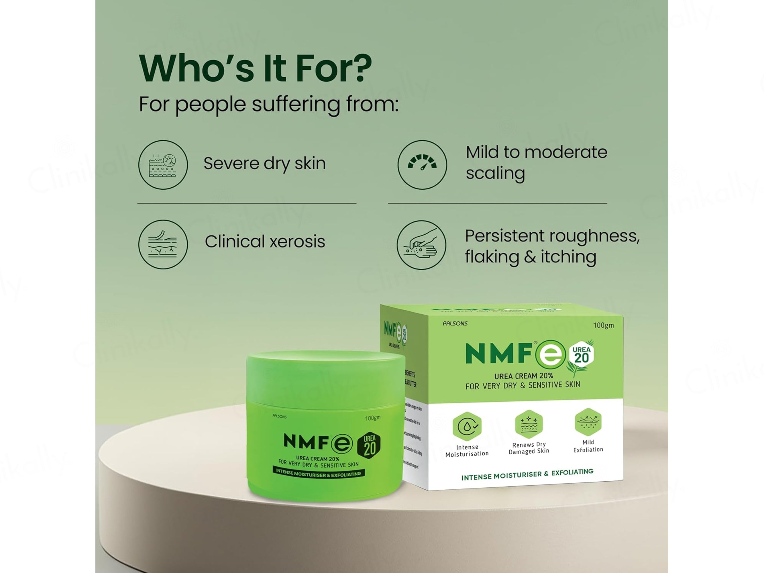 Buy NMFe Urea 20% Cream For Very Dry & Sensitive Skin Online at
