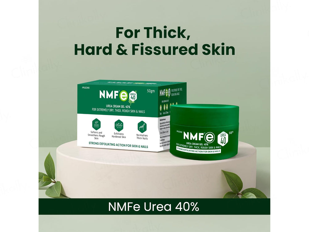 NMFe Urea 40% Cream Gel For Extremely Dry Skin & Nails