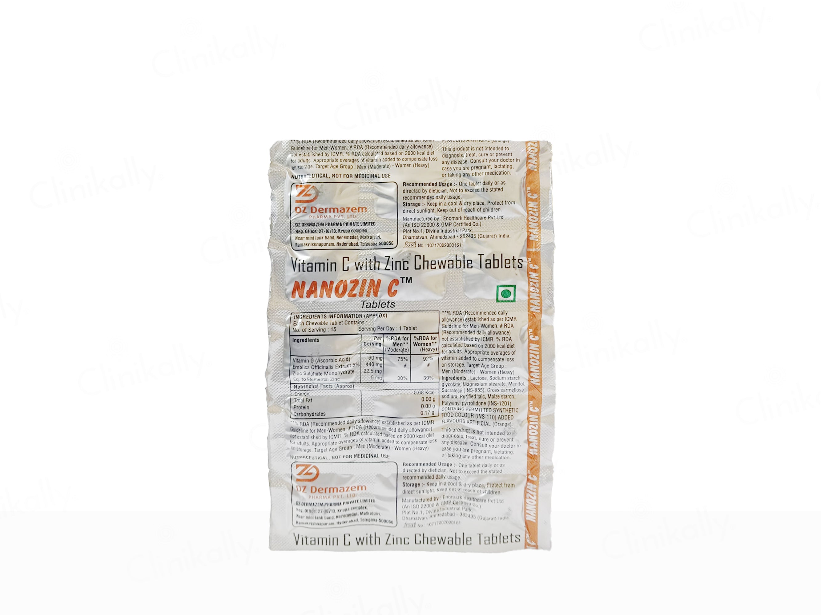 Nanozin C Tablet