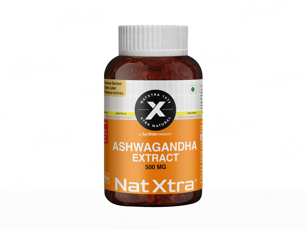 NatXtra Ashwagandha Extract 500 mg Nutraceutical Capsule
