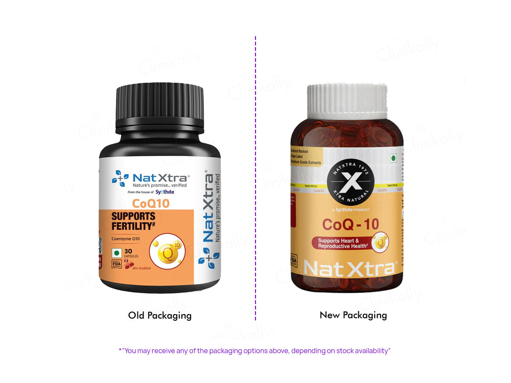 NatXtra CoQ10 Fertility Health Supplement Capsule